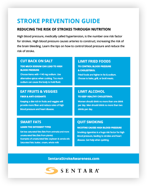 Sentara Stroke Prevention Guide@2x
